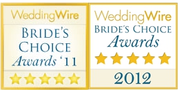 Brides Choice Award 2011 & 2012